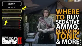 Where To Buy Sedative Ammo, Blending Tonic & More in Red Dead Online