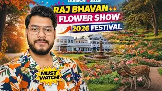 ରାଜଭବନ Bhubaneswar, ଓଡ଼ିଶା Flower Show 2026// Blossoms & Culture // Vlog-100//@BAB-THE-BLOGGR