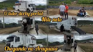 THE DERBY LEADER PORTAL NILO NETO ARRIVING AT ARAGUAIA PARK PE PB CHAMPIONSHIP