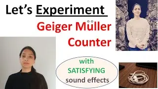 GM Counter | To find OPERATING VOLTAGE || SATISFYING SOUND EFFECTS || EXPERIMENTAL DEMONSTRATION