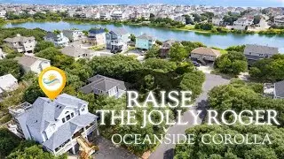 Raise the Jolly Roger | Spacious Oceanside Retreat in Corolla, NC | Private Pool, Bubbly Hot Tub