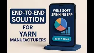 Spinning ERP ERP Comprehensive End 2 End Solution for Yarn Mfg. #textileerp #erp #coimbatore #guntur
