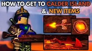 HOW to GET to CALDERA ISLAND and WHERE to get the new Dragonflame Items (Prospecting!)