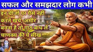 Chanakya Niti: सफल और समझदार लोग कभी इन चीजों पर पैसे नहीं करते खर्च, अमीर बनना है तो गांठ बांध लें 