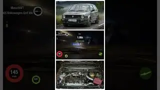 Golf 2 VR6 Turbo 100-200? #draggy