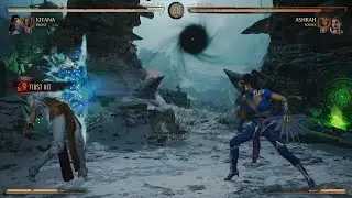 Kitana/Frost vs Ashrah/Sonya Local Fight Normal Set 1