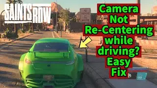 Camera's Not Re-Centering While Driving? Here's An Easy Fix in Saints Row: Self Made