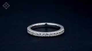 UT50 - Platinum Alessandra Diamond Wedfit Wedding Ring