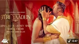 Teri yaadein song Yo Yo honney Singh garini bhushan kumar #yaadein @nh editor