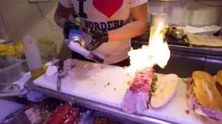 Italy Sicily Street food - Incredible Sandwich Shop