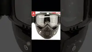 Transparent glass durable black helmet designed by Safety & comfort only for 1600 + delivery charges