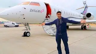 Private Jet with a BILLIONAIRE !!!