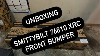 Unboxing - Review - Smittybilt 76810 XRC Front Bumper for Jeep Cherokee XJ