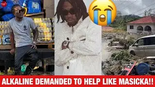 ALKALINE NOT HELPING After Hurricane Melissa? Masicka Set Example for him 