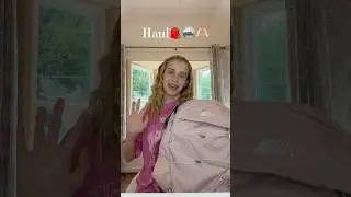 I LOVE ITT!! #backpack #northface #haul #preppy #shorts #fyp #north #face