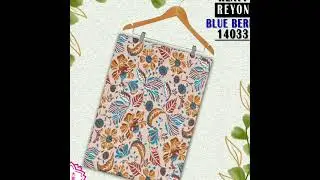 Single Matching 17kg Rayon Porcine Prints Fabrics 58 Panna Width Printed Fabrics Wholesaler