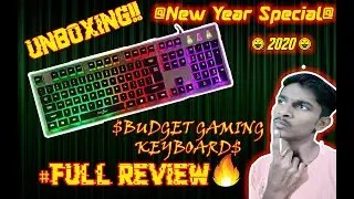 【UNBOXING】Best Budget Gaming Keyboard| Redgear Grim Keyboard Unboxing |With RGB👌| Mr.Agul YT🔥🔥🔥