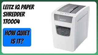 REVIEW (2026): Leitz IQ Paper Shredder 170004. Features