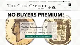 Here's how to buy good quality coins at auction without the buyers premium!