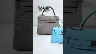 MK20 Celeste🩵🍭 K25 Gris Asphalt🩶😍#luxurybag #billionairelifestyle  #hermesbag #fashion #outfitinspo