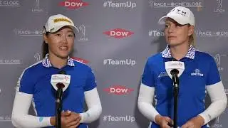 Matilda Castren & Kelly Tan &middot; Round 2 &middot; Interview &middot; 2023 Dow Great Lakes Bay Invitational &middot; LPGA