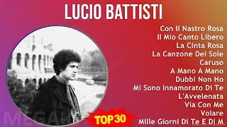 L u c i o B a t t i s t i MIX Best Songs ~ 1960s Music ~ Top Italian Pop, Italian Music, Western...