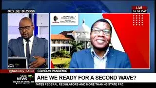 Discussion on SA's readiness for the COVID-19 second wave