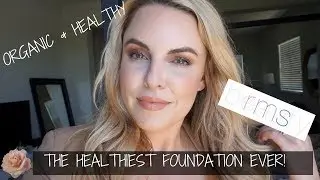 RAW + Healthy + ORGANIC + Hydrating Foundation || RMS Review & Demo- Elle Leary Artistry