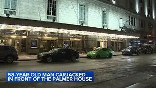 Thieves steal car from man in front of hotel in the Loop, Chicago police say