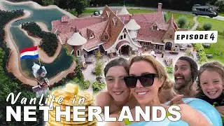 Family Van Life . Netherlands PART 4 | Wild Park-ups, Camping & Places to Visit With Kids .