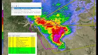 LIVE SEVERE WEATHER EVENT #mtwx #ndwx