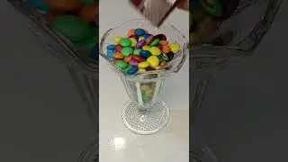 ASMR. Relaxing sounds || Colorful candy #shorts #satisfying #chocolate #candy #viral #trending