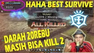 SEKARAT MASIH BISA 2 WINSTREAK? - PVP CRUSADER ALTHEA - DRAGON NEST INA