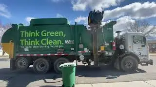 Trash collection of Sandy Utah