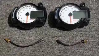 NSR250R(MC21) KOSO RX2N-R GP STYLE GAUGE  Install