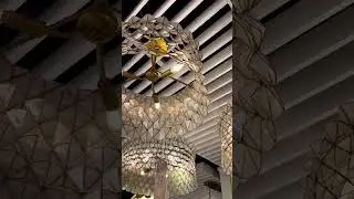 The New Capiz Shell Collection from Kalco Lighting by Cheryl LaRosa & Associates in High Point N.C.