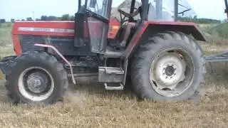 Żniwa 2012 - Jęczmień ozimy [ Claas Dominator 106, Fendt 309, Zetor 11245, Fortschritt ]