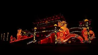 Night City in traditional Chinese architecture