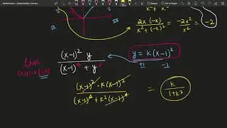 Limits (2) - Path of approach and properties of multi-variable limits