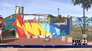 Video: New Zink Lake Overlook murals are now open for the public to enjoy