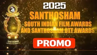 Santhosham South Indian Film, OTT Awards 2025 PROMO | Santosham Suresh