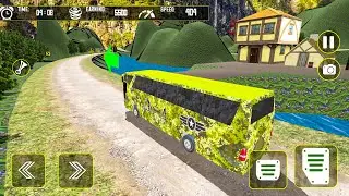 Military Bus Driver - US Army Soldier Transportation | Gameplay Android