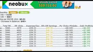 $2500 a month pure profit with Neobux PTC site.