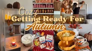 Cozy🍁Getting Ready For Fall Vlog 🍂🕯️🎃  FALL DECOR 2025, TARGET TRIP, COZY HOMEBODY #fallvibes #cozy