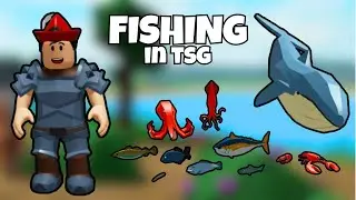 I cover the FISHING UPDATE 🎣 in Roblox The Survival Game
