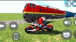 super bike vs train Rees video #indianbikedriving3d #gemstone  super bike vs train India bike