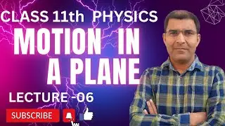 Motion in a Plane for class 11| Velocity and direction of Projectile at Any height || trigno physics