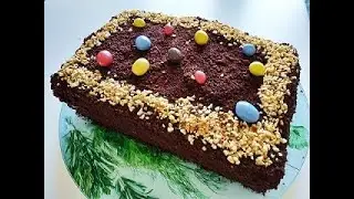 Простой и легкий Шоколадный торт | Simple and Light Chocolate Cake