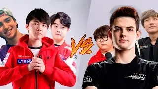 TIME FAKER (faker,jukes,huni) VS TIME KAMI (kami,wolff,peanut)