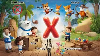 X is for X-ray! | Fun Alphabet Song to Learn the Letter X | Kidosong
